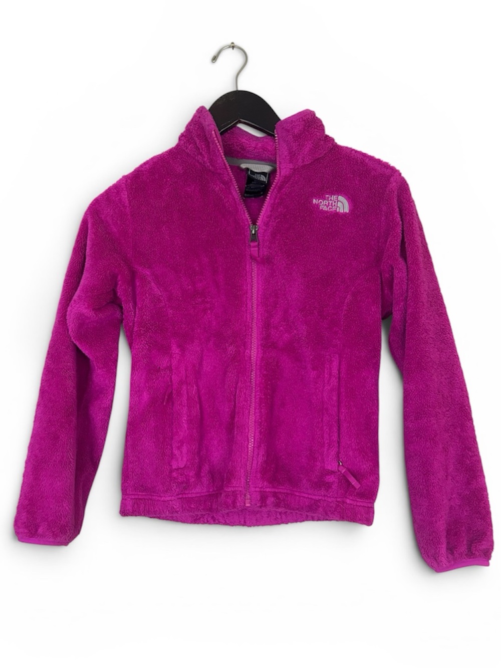 The North Face Girls' Pink Fleece Jacket - Cozy Full-Zip Top
